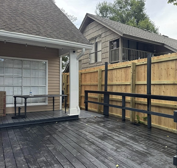 Premium-quality privacy fences