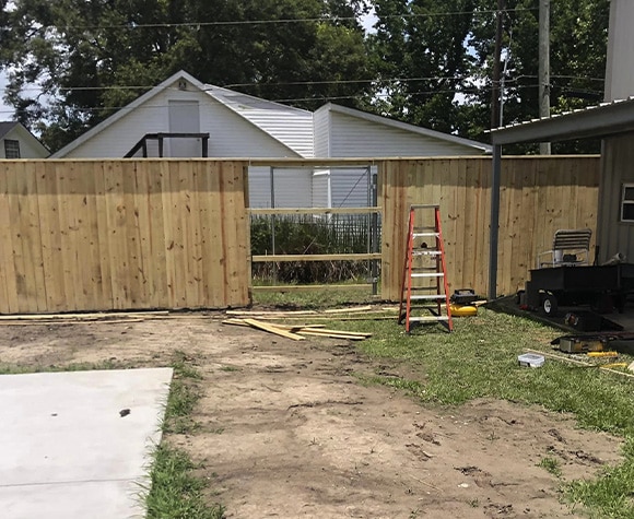 Restoring strength of your property fence
