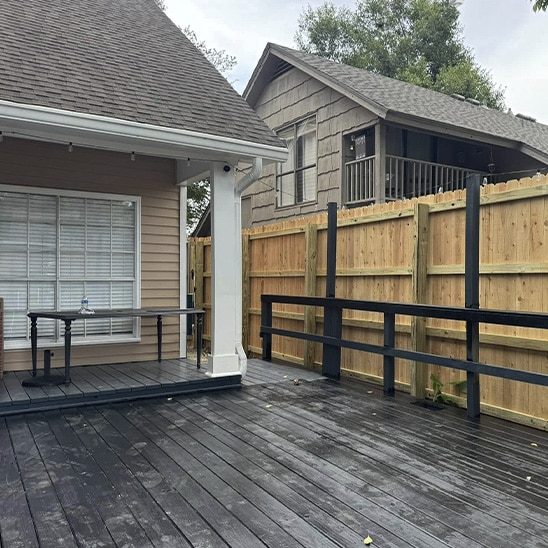 Premium-quality privacy fences