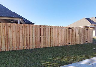 Quality wood fence